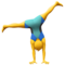 Man Cartwheeling emoji on Apple